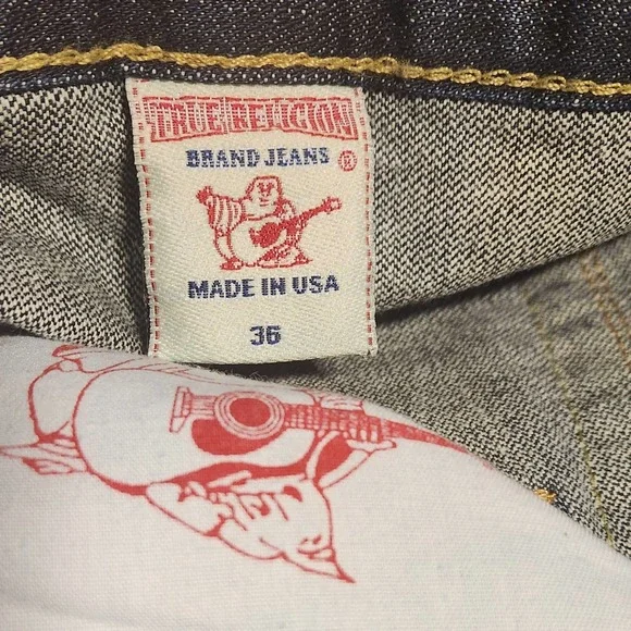 True Religiion Ricky Blue Denim.Jeans 36